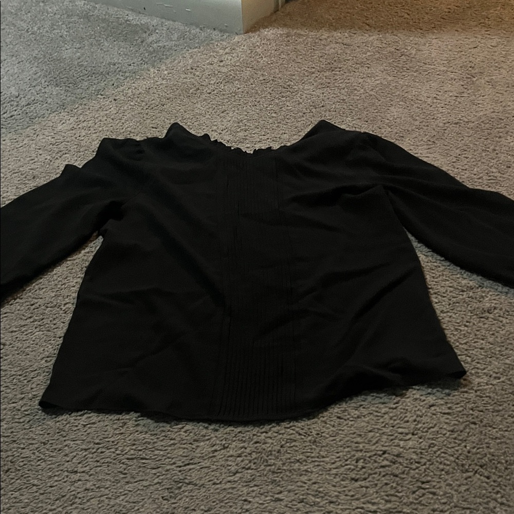 Elegant Black Women's Blouse
